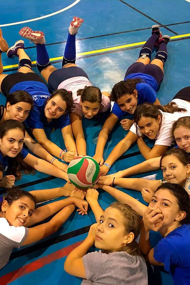 chicas balon - Club Voleibol Rochelambert - Sevilla