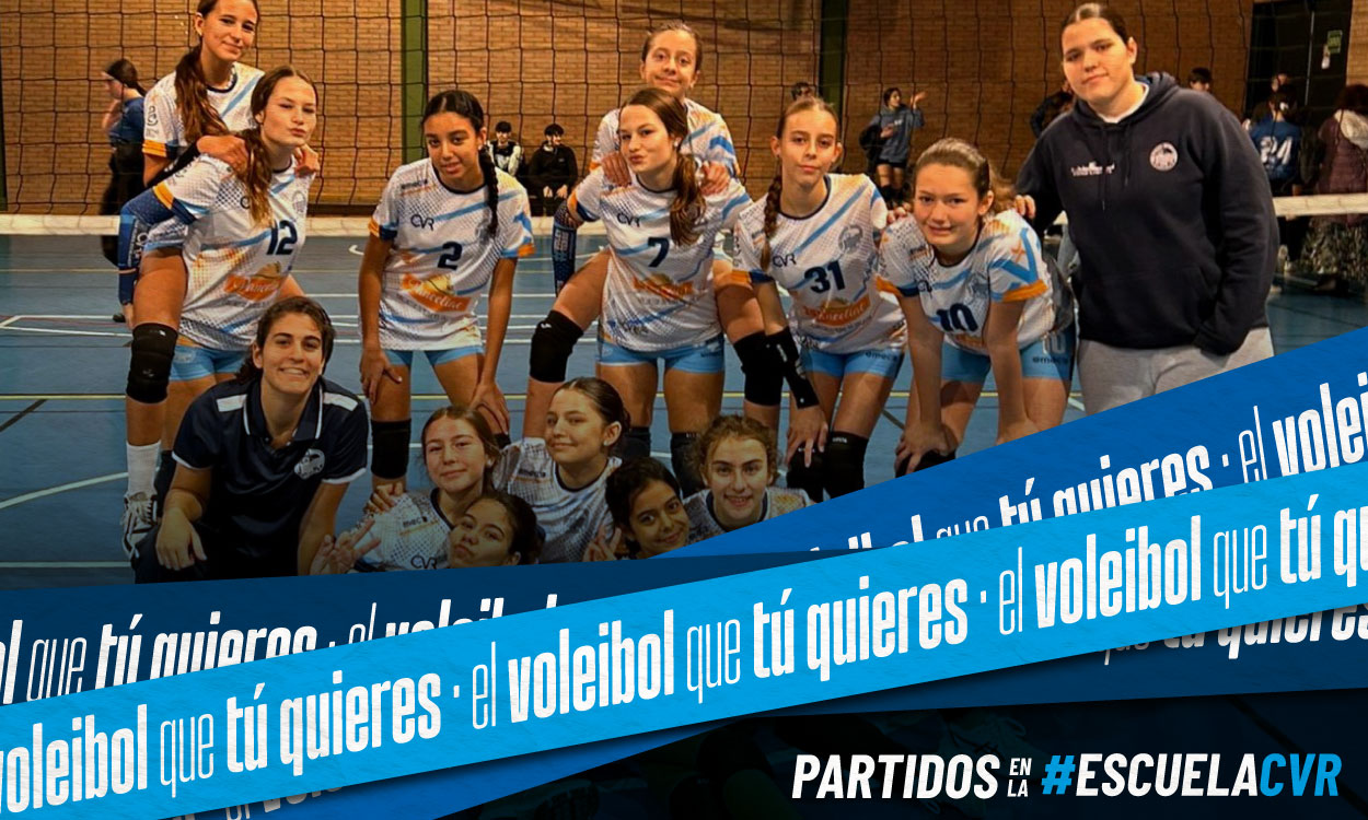 Próximos partidos de los equipos de la #EscuelaCVR del Club Voleibol Rochelambert de Sevilla
