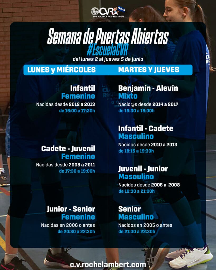 SemanaPuertasAbiertas2web - Club Voleibol Rochelambert - Sevilla